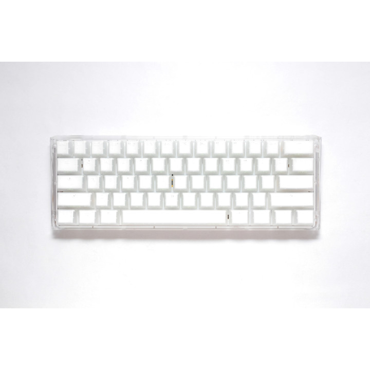 Професионална геймърска механична клавиатура Ducky One 3 Mini Aura White, Cherry MX RGB Brown [Tactile] - DKON2161ST-BUSPDAWWWWC1