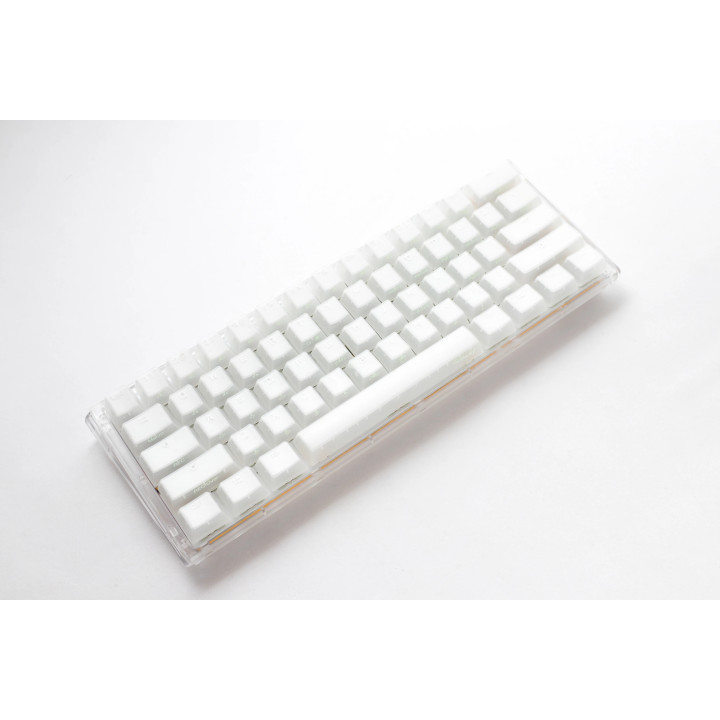 Професионална геймърска механична клавиатура Ducky One 3 Mini Aura White, Cherry MX RGB Brown [Tactile] - DKON2161ST-BUSPDAWWWWC1