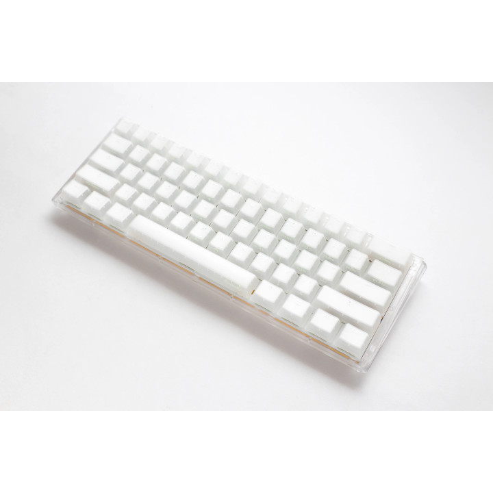 Професионална геймърска механична клавиатура Ducky One 3 Mini Aura White, Cherry MX RGB Brown [Tactile] - DKON2161ST-BUSPDAWWWWC1