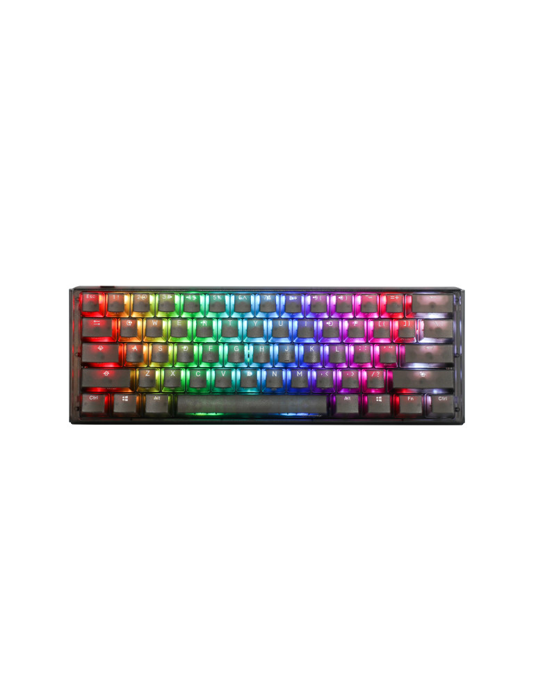 Професионална геймърска механична клавиатура Ducky One 3 Mini Aura Black, Cherry MX RGB Brown [Tactile] - DKON2161ST-BUSPDABAAAC1