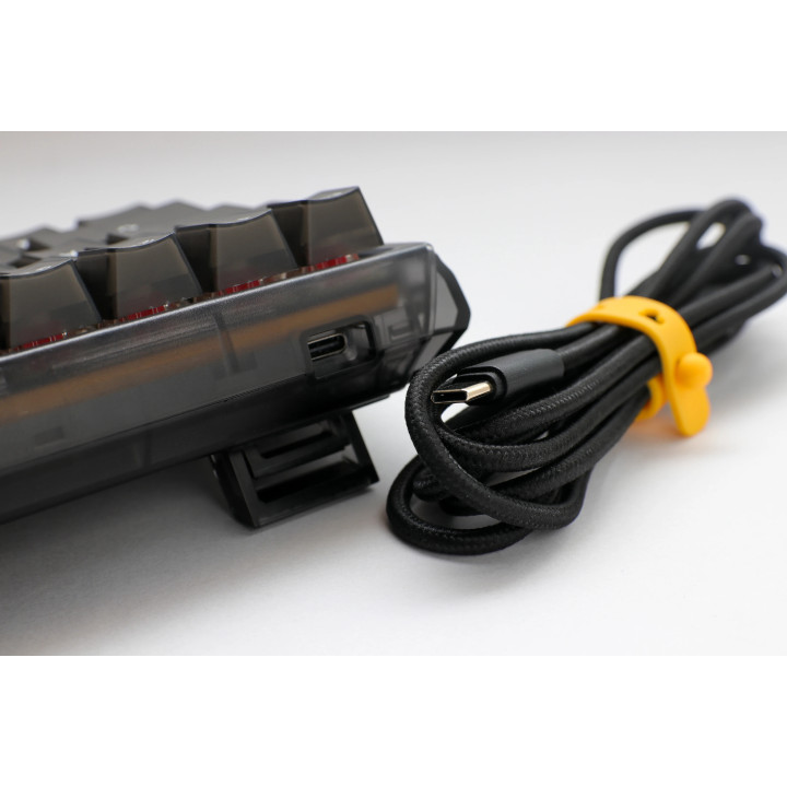 Професионална геймърска механична клавиатура Ducky One 3 Mini Aura Black, Cherry MX RGB Brown [Tactile] - DKON2161ST-BUSPDABAAAC1