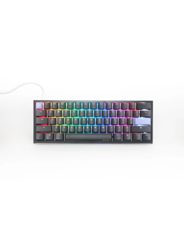 Професионална геймърска механична клавиатура Ducky One 2 Pro Mini, Gateron Brown Switches [Tactile] - DKON2061ST-GUSPDAZTB2