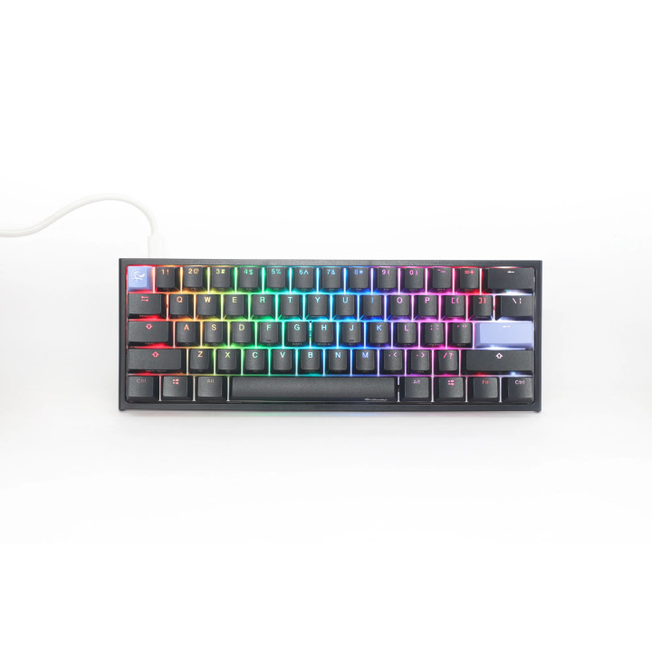 Професионална геймърска механична клавиатура Ducky One 2 Pro Mini, Gateron Brown Switches [Tactile] - DKON2061ST-GUSPDAZTB2