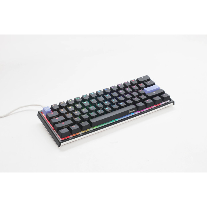 Професионална геймърска механична клавиатура Ducky One 2 Pro Mini, Gateron Brown Switches [Tactile] - DKON2061ST-GUSPDAZTB2