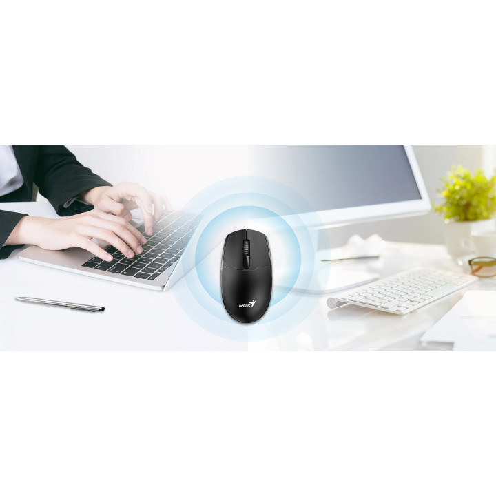 Безжична мишка Genius NX-7000SE Black, 2.4GHz - GENIUS-NX-7000SE-BK