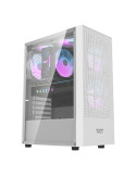 Кутия за компютър Darkflash A290 White, ATX,  3 x 120 mm RGB fans included - A290-WH