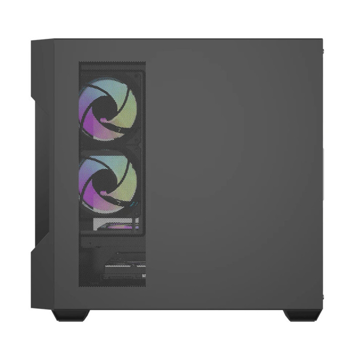 Кутия за компютър Darkflash DS900 Mesh Black - 4 x 120 mm A-RGB fans included - DS900-MESH-4F-BK