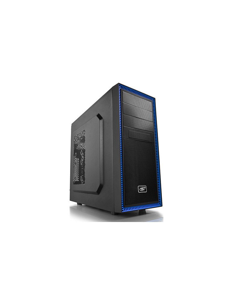 Кутия за компютър DeepCool Tesseract черна/синя