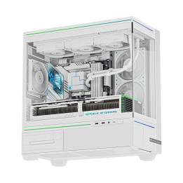 Кутия за компютър Thermalright TL-M10 White, mATX, USB-C - TL-M10-WH