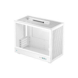 Кутия за компютър DeepCool CH160 PLUS WH, mATX - R-CH160-WHNGM0-G