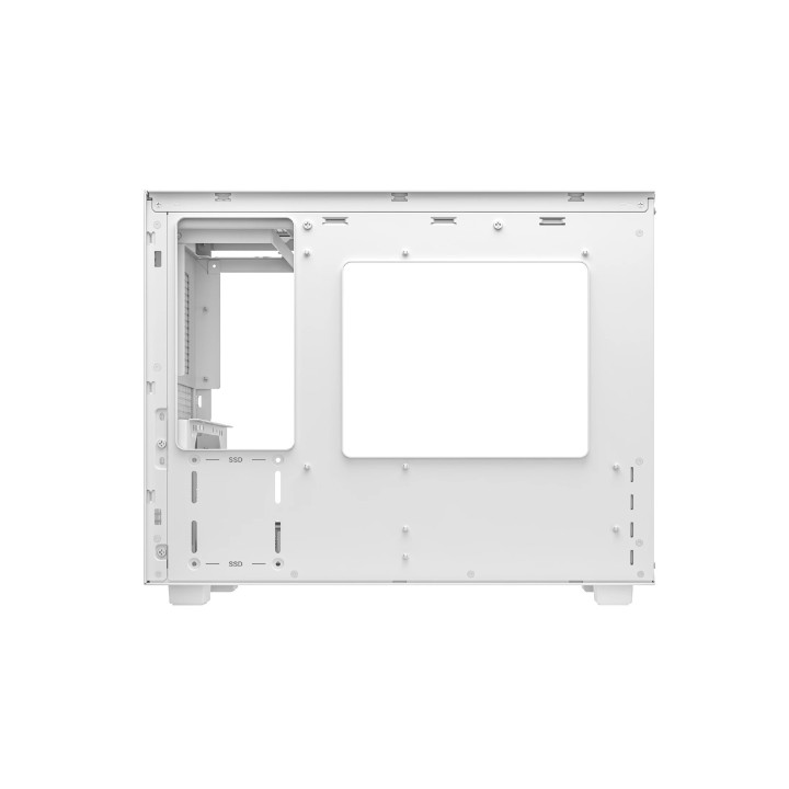 Кутия за компютър DeepCool CH160 PLUS WH, mATX - R-CH160-WHNGM0-G