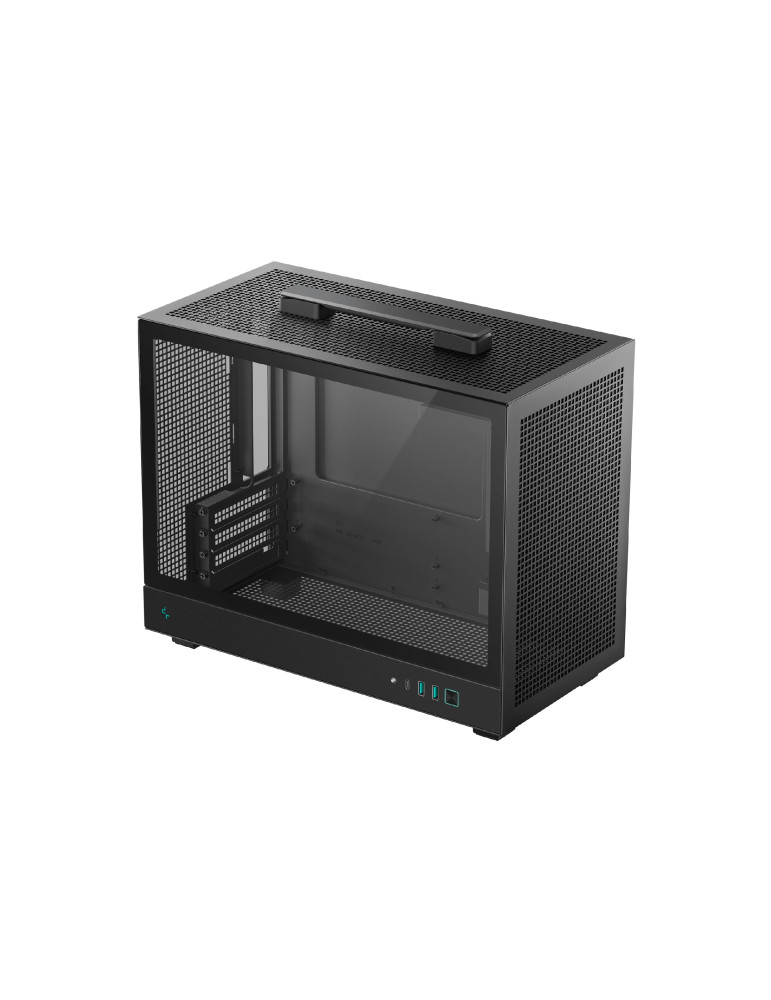 Кутия за компютър DeepCool CH160 PLUS, mATX - R-CH160-BKNGM0-G