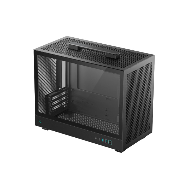 Кутия за компютър DeepCool CH160 PLUS, mATX - R-CH160-BKNGM0-G