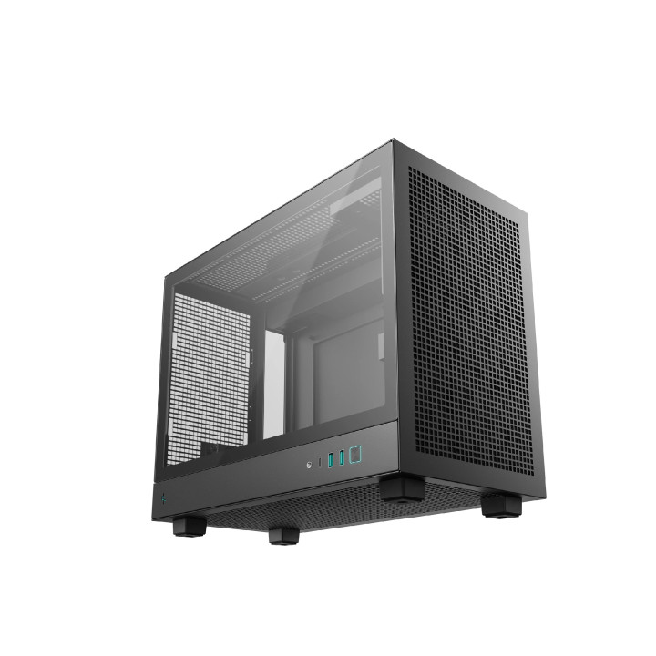 Кутия за компютър DeepCool CH160 PLUS, mATX - R-CH160-BKNGM0-G