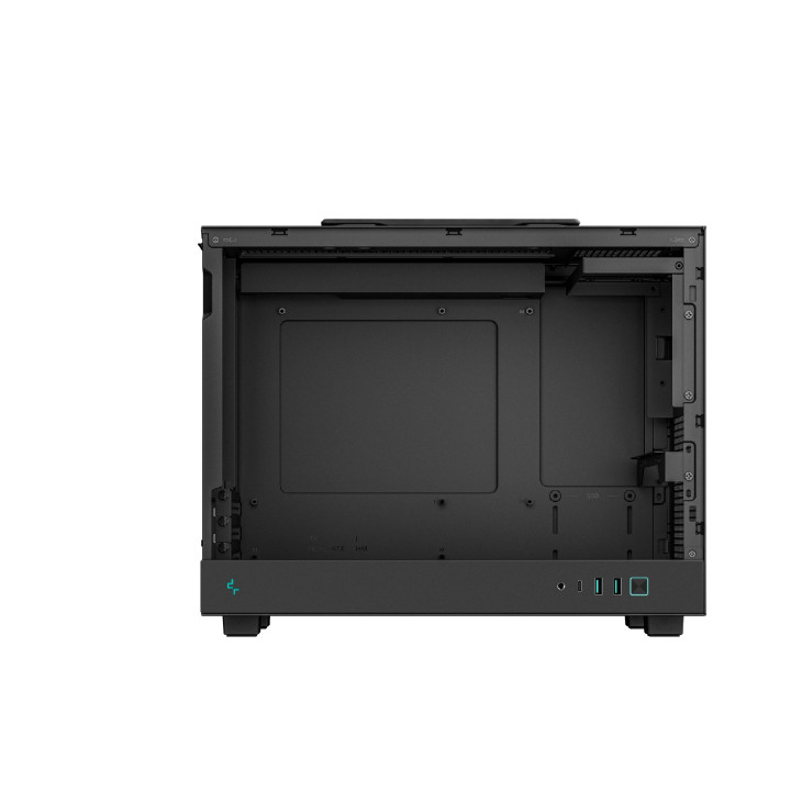 Кутия за компютър DeepCool CH160 PLUS, mATX - R-CH160-BKNGM0-G