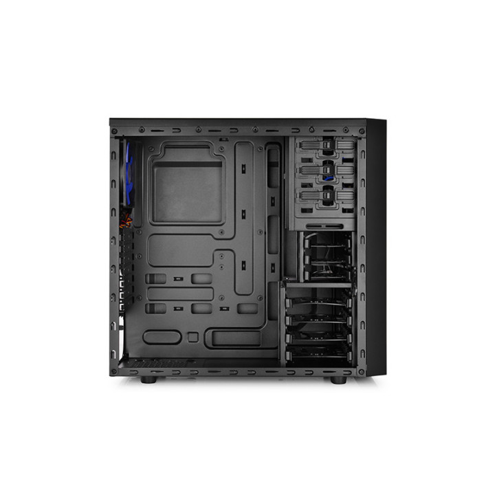 Кутия за компютър DeepCool Tesseract черна/синя