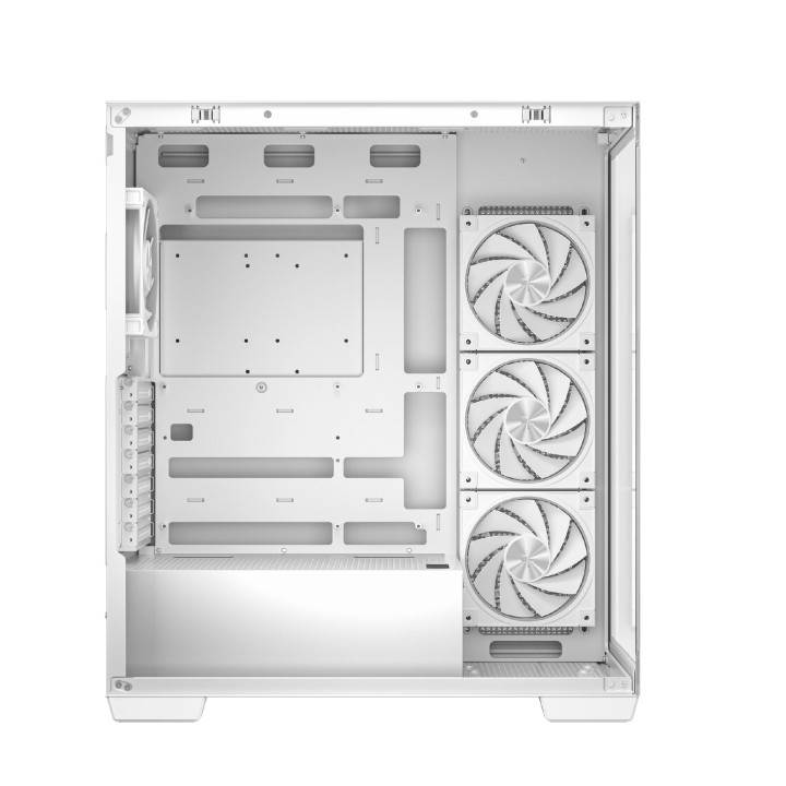 Кутия за компютър DeepCool CG580 4F White V2, ATX, 4 x 120 mm ARGB - R-CG580-WHADA4-G-2