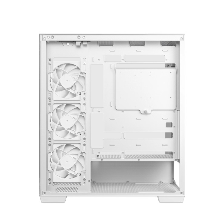 Кутия за компютър DeepCool CG580 4F White V2, ATX, 4 x 120 mm ARGB - R-CG580-WHADA4-G-2