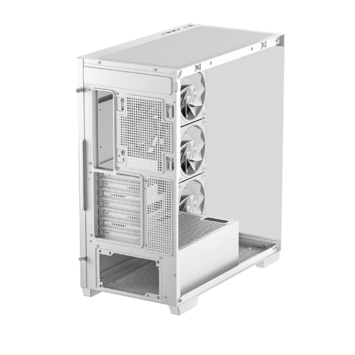 Кутия за компютър DeepCool CG580 4F White V2, ATX, 4 x 120 mm ARGB - R-CG580-WHADA4-G-2