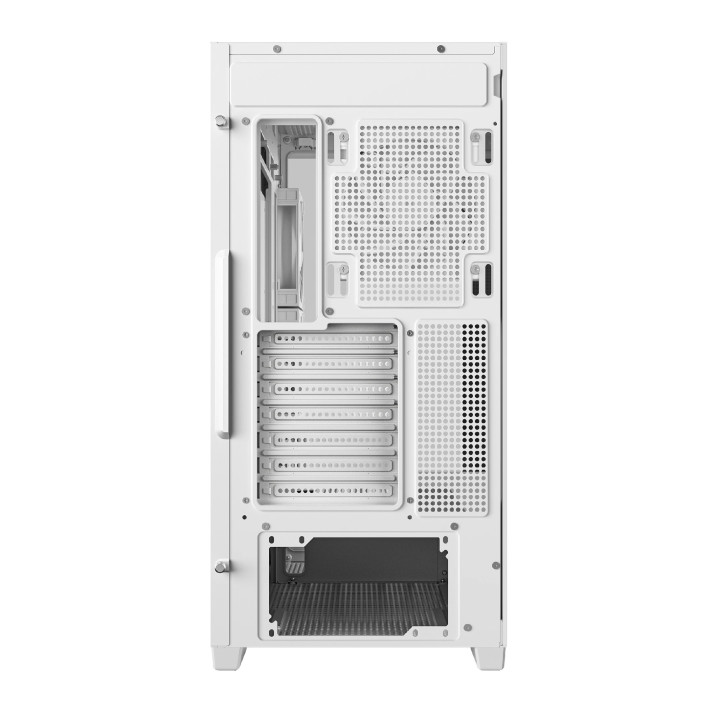 Кутия за компютър DeepCool CG580 4F White V2, ATX, 4 x 120 mm ARGB - R-CG580-WHADA4-G-2