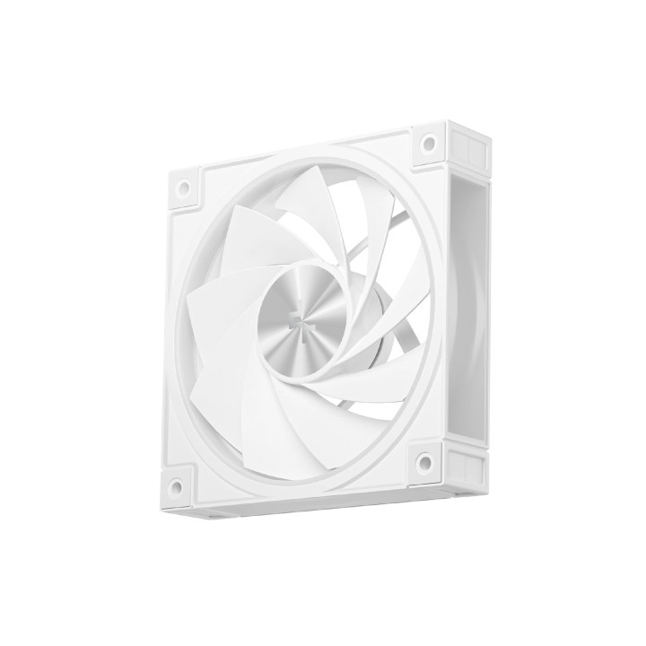 Кутия за компютър DeepCool CG580 4F White V2, ATX, 4 x 120 mm ARGB - R-CG580-WHADA4-G-2