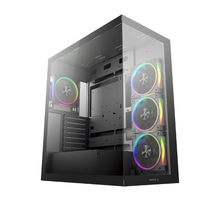 Кутия за компютър DeepCool CG580 4F V2, ATX,  4 x 120 mm ARGB - R-CG580-BKADA4-G-2