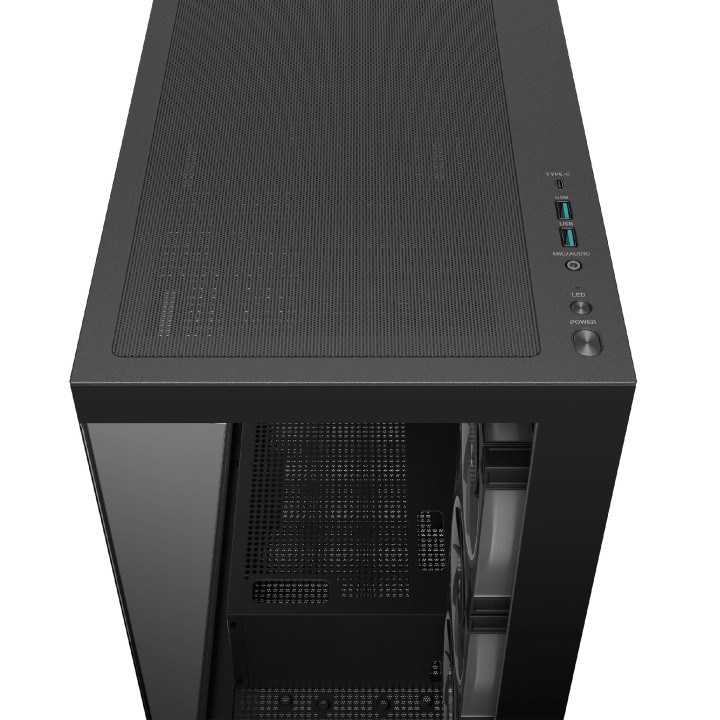 Кутия за компютър DeepCool CG580 4F V2, ATX,  4 x 120 mm ARGB - R-CG580-BKADA4-G-2