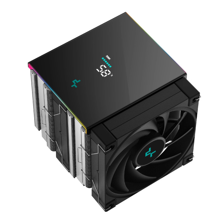 Охладител за процесор DeepCool AK620 DIGITAL SE, Dual-Tower - LGA1851/AM5 - R-AK620-BKADMN-GJD