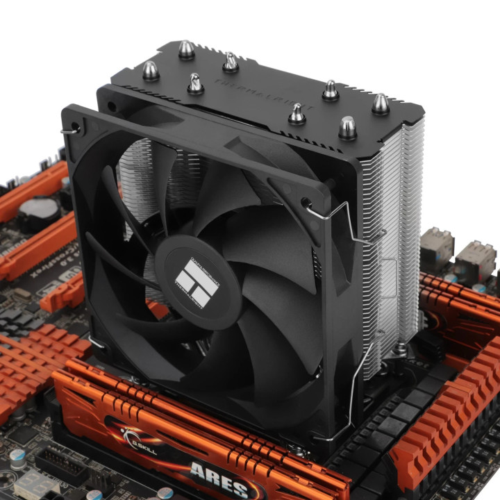 Охладител за процесор Thermalright Assassin X 120 Refined SE, LGA1851/LGA1700/AM5 - ASSASSIN-X-120-REFINED-SE