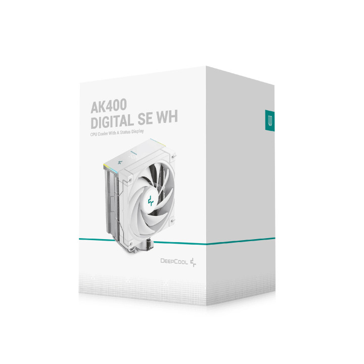 Охладител за процесор DeepCool AK400 DIGITAL SE WH - LGA1851/AM5 - R-AK400-WHADMN-GJD