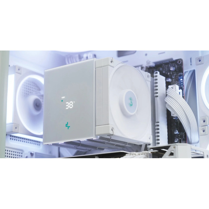 Охладител за процесор DeepCool AK620 DIGITAL SE WH - Dual-Tower - LGA1851/AM5 - R-AK620-WHADMN-GJD