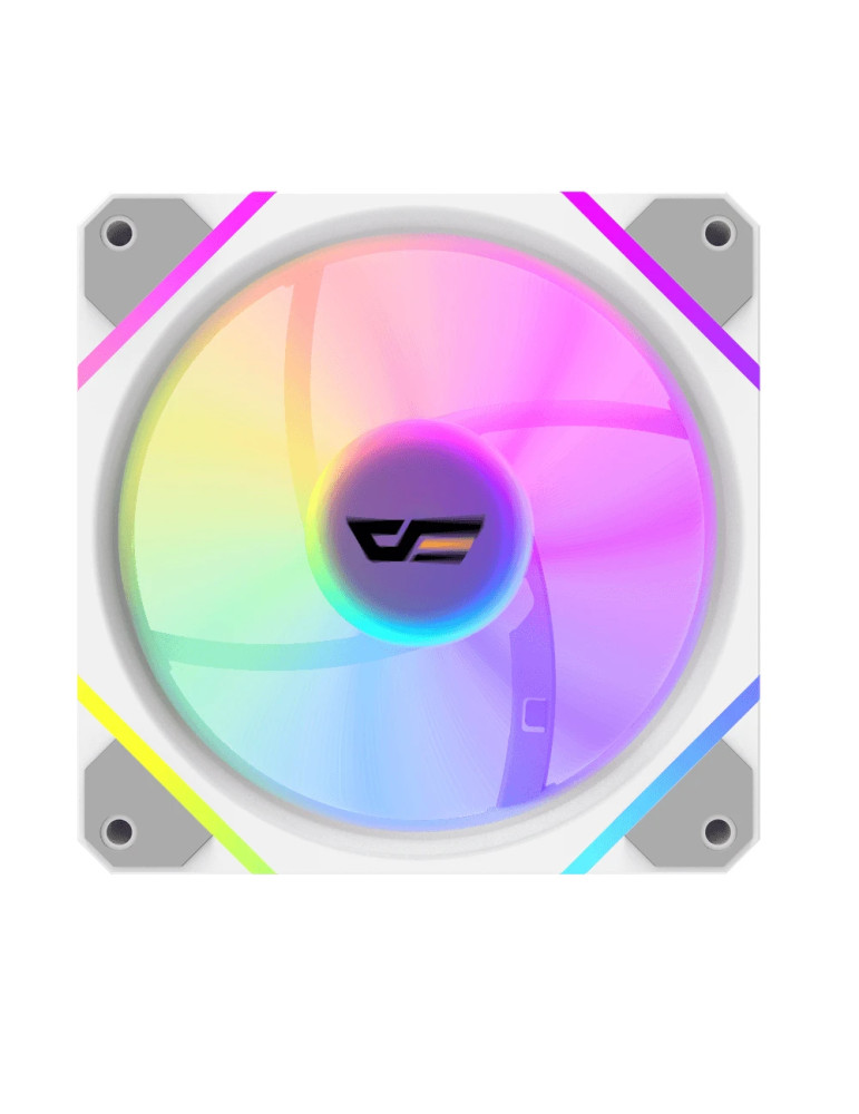 Вентилатор Darkflash DM12 Pro 120mm, Reverse, A-RGB White - DM12-PRO-R-WH