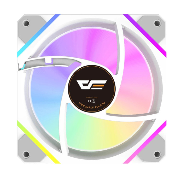 Вентилатор Darkflash DM12 Pro 120mm, Reverse, A-RGB White - DM12-PRO-R-WH