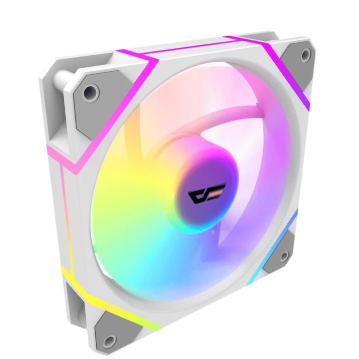 Вентилатор Darkflash DM12 Pro 120mm, Reverse, A-RGB White - DM12-PRO-R-WH
