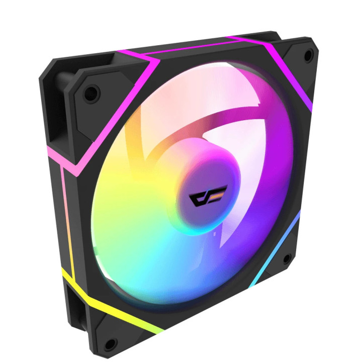 Вентилатор Darkflash DM12 Pro 120mm, Reverse, A-RGB Black - DM12-PRO-R-BK