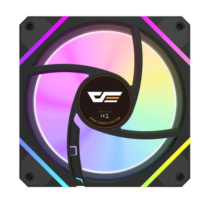 Вентилатор Darkflash DM12 Pro 120mm, Reverse, A-RGB Black - DM12-PRO-R-BK