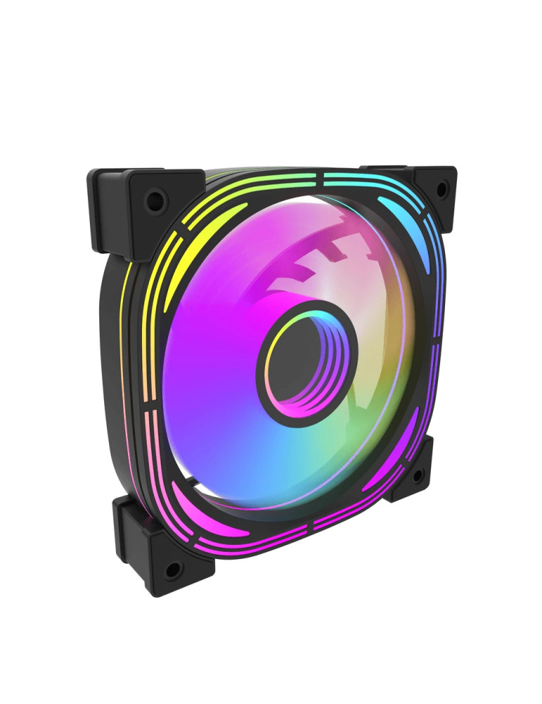 Вентилатор Darkflash Infinity 24R Pro, 120mm, Infinity Mirror, ARGB, Reverse - Black - INF24-R-PRO-BK