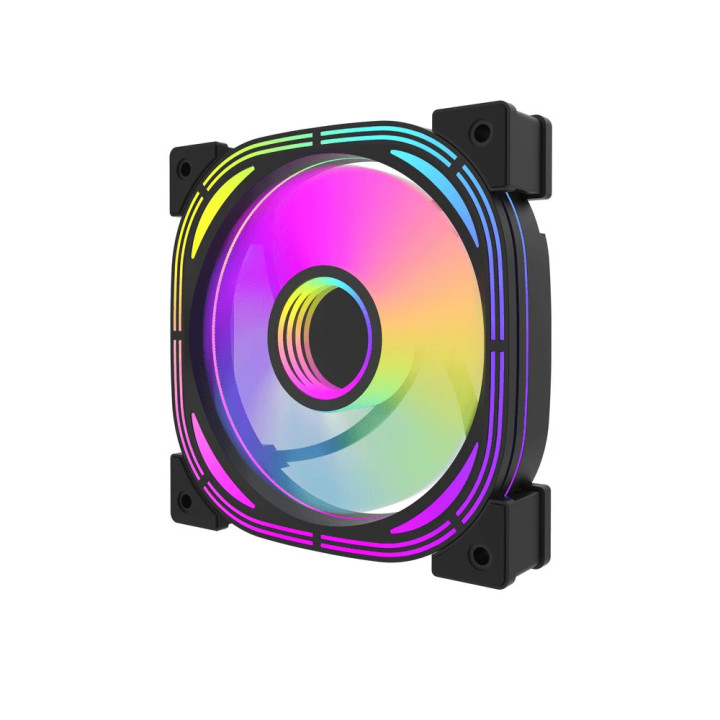 Вентилатор Darkflash Infinity 24R Pro, 120mm, Infinity Mirror, ARGB, Reverse - Black - INF24-R-PRO-BK