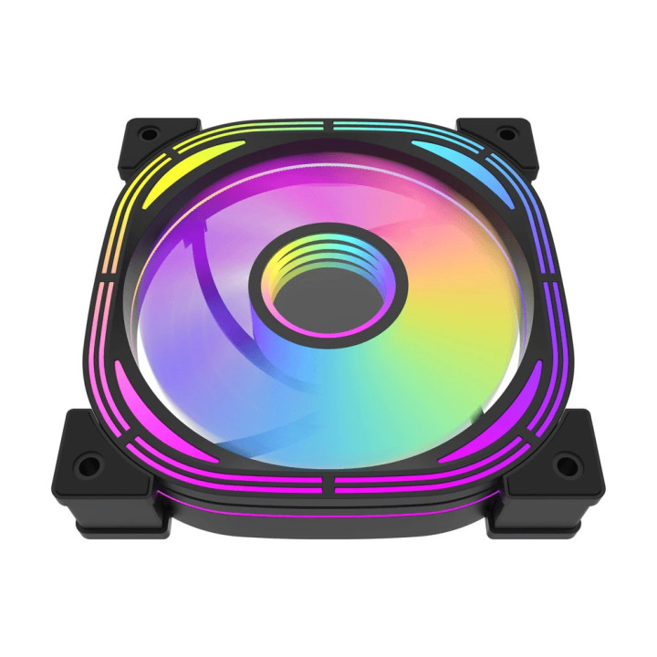 Вентилатор Darkflash Infinity 24R Pro, 120mm, Infinity Mirror, ARGB, Reverse - Black - INF24-R-PRO-BK