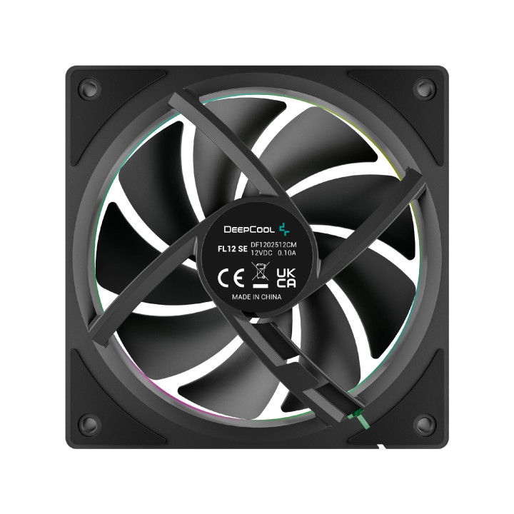 Комплект вентилатори DeepCool FL12 SE 3IN1, 3-in-1 3x120mm, Luminous Halo ARGB - R-FL12SE-BKAPN3-G