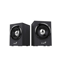 Bluetooth тонколони Genius SP-HF385BT, 2.0 4W RMS, Bluetooth 5.0, Wood - GENIUS-SP-HF385BT