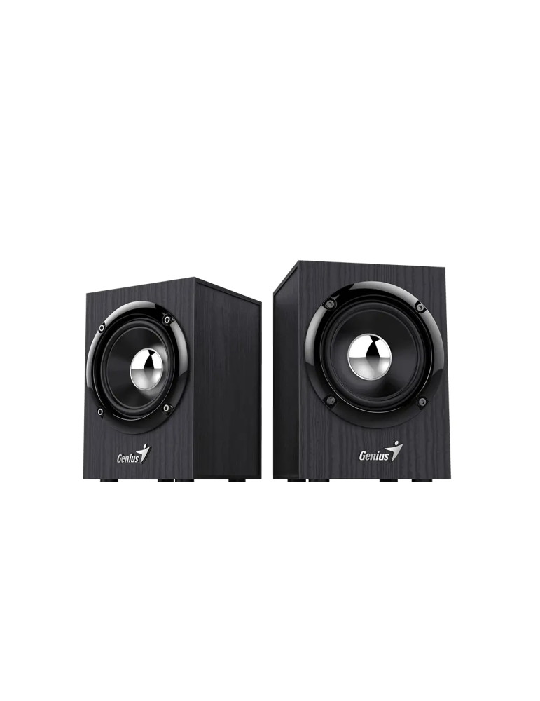 Bluetooth тонколони Genius SP-HF385BT, 2.0 4W RMS, Bluetooth 5.0, Wood - GENIUS-SP-HF385BT
