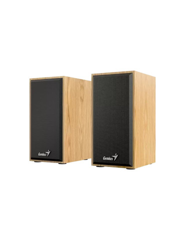Bluetooth тонколони Genius SP-HF180, 2.0 6W, USB, Pine Wood - GENIUS-SP-HF180-PW