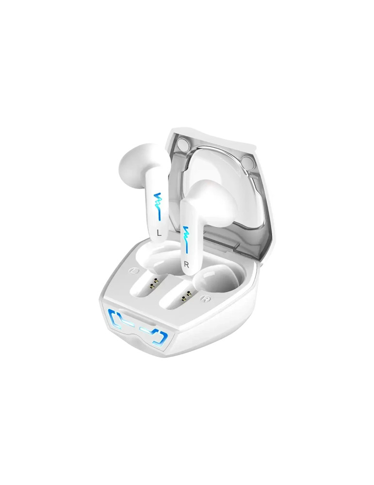 Bluetooth  безжични слушалки-тапи Genius HS-M920BT White, TWS Bluetooth 5.3 Earphones - GENIUS-HS-M920BT