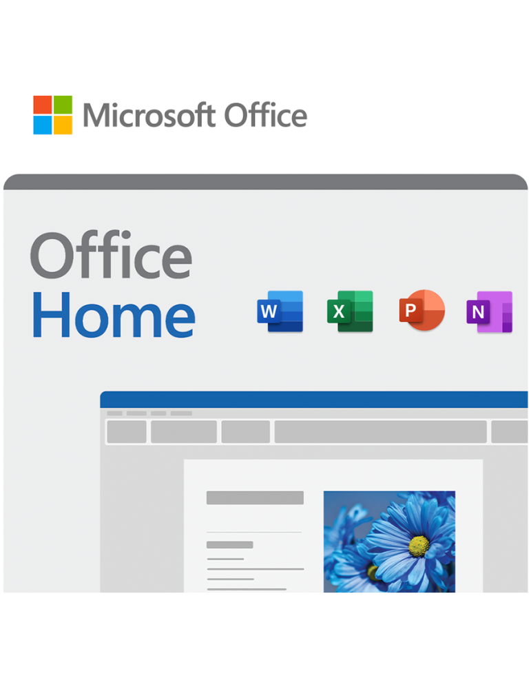 Офис пакет Microsoft Office Home 2024, English, EuroZone - EP2-06812