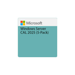 Софтуер Microsoft Windows Server CAL 2025, English, 5 User CAL - EP2-25279