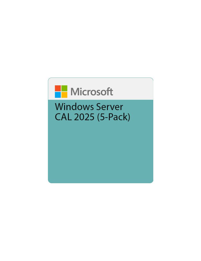 Софтуер Microsoft Windows Server CAL 2025, English, 5 User CAL - EP2-25279
