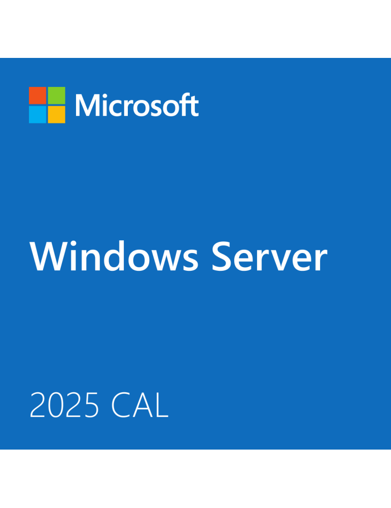 Софтуер Microsoft Windows Server CAL 2025, English, 1 User CAL - EP2-25261