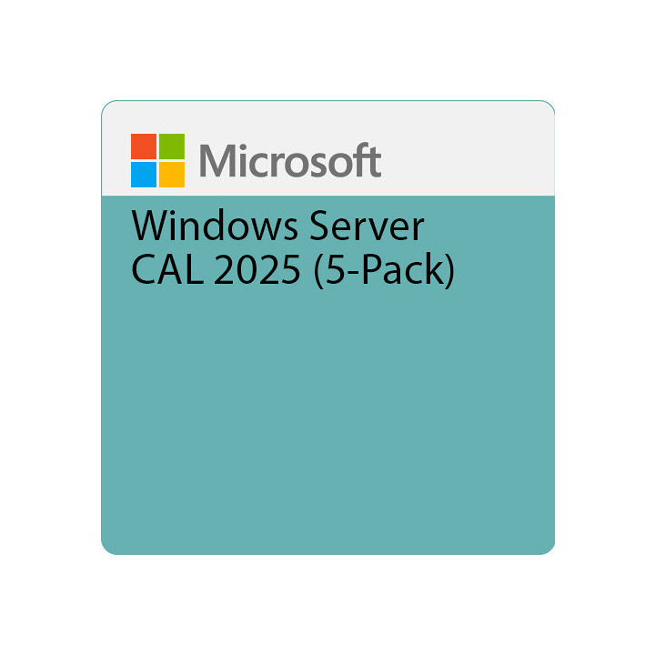Софтуер Microsoft Windows Server CAL 2025, English, 5 Device CAL - EP2-25243