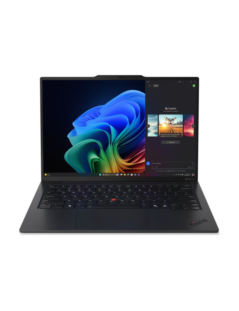 Лаптоп Lenovo ThinkPad X1 Carbon G13, Intel Core Ultra 7 258V, 14" 2.8K, 32GB RAM, 2TB SSD, 5G, Win 11 Pro - 21NS004KBM